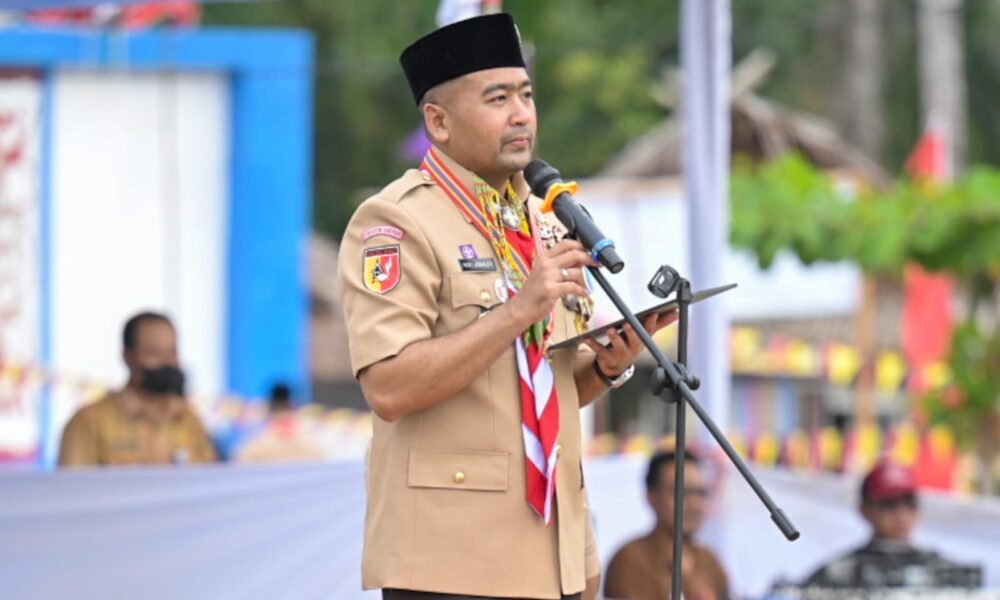 Ketua Kwarda 03 Gerakan Pramuka Sumbar Datangi Kemah Bela Negara