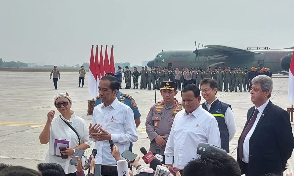 Presiden Jokowi Lepas Pengiriman Bantuan Kemanusiaan Untuk Palestina Di